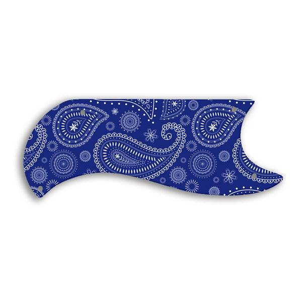 Gibson SG Custom Custom Pickguard Scratchplate Paisley Design