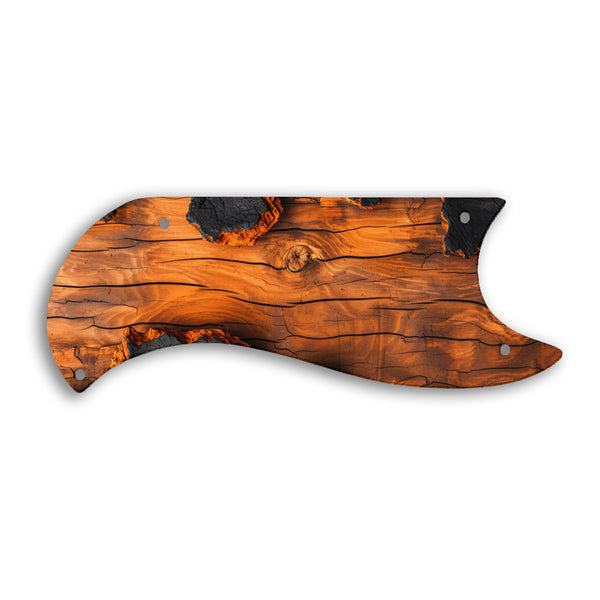 Gibson SG Custom Custom Pickguard Scratchplate Wood Design