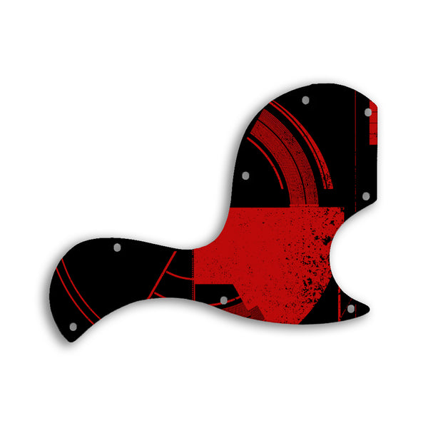 Gibson SG Junior (Original Model) Custom Pickguard Scratchplate ABSTRACT Design