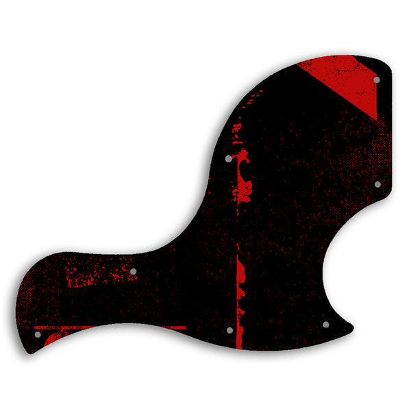 Gibson SG Junior Reissue (2018) Custom Pickguard Scratchplate ABSTRACT Design