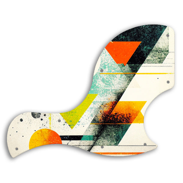 Gibson SG Junior Reissue (2018) Custom Pickguard Scratchplate ABSTRACT Design