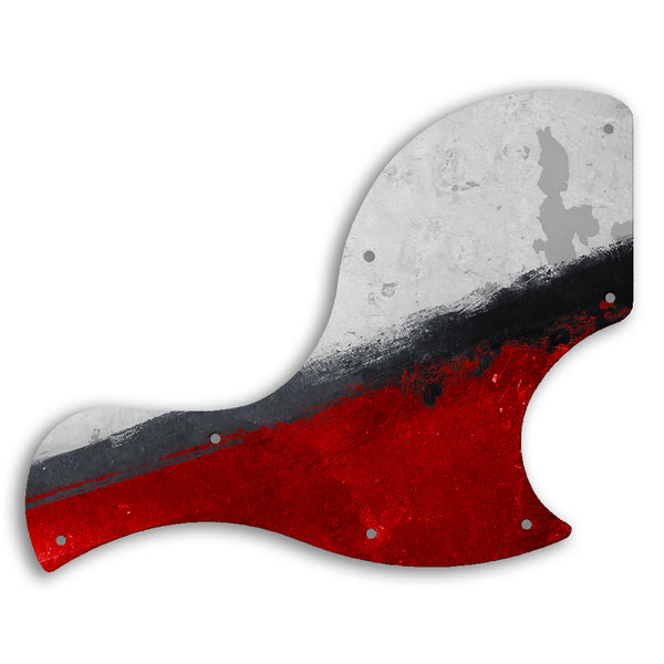 Gibson SG Junior Reissue (2018) Custom Pickguard Scratchplate PAINT Design