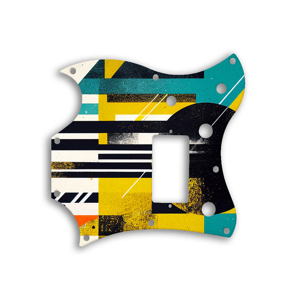 Gibson SG Melody Maker Custom Pickguard Scratchplate ABSTRACT Design