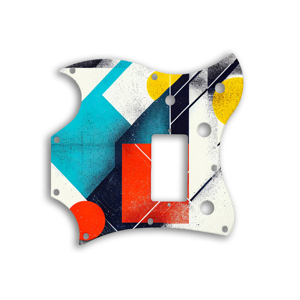 Gibson SG Melody Maker Custom Pickguard Scratchplate ABSTRACT Design