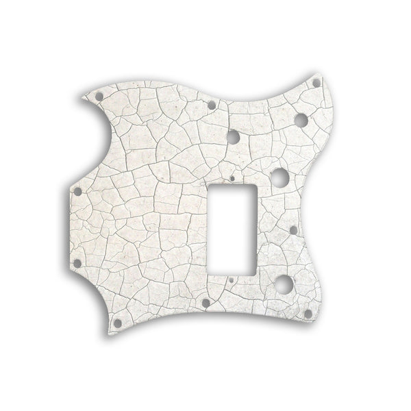 Gibson SG Melody Maker Custom Pickguard Scratchplate CRACKED Design