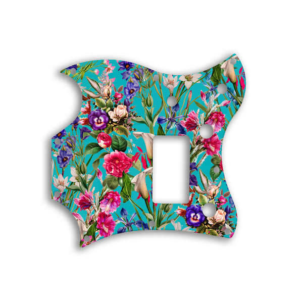 Gibson SG Melody Maker Custom Pickguard Scratchplate FLOWERS Design