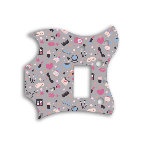 Gibson SG Melody Maker Custom Pickguard Scratchplate GIRLY Design