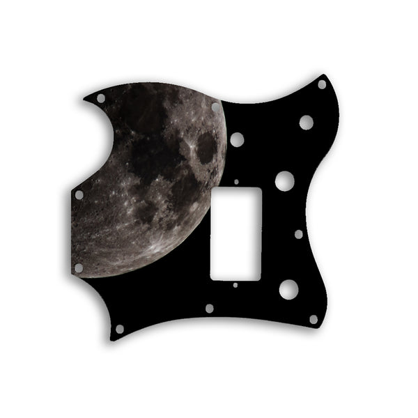 Gibson SG Melody Maker Custom Pickguard Scratchplate MOON Design