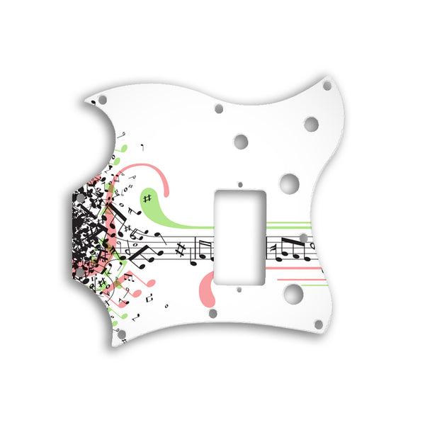 Gibson SG Melody Maker Custom Pickguard Scratchplate Music Design