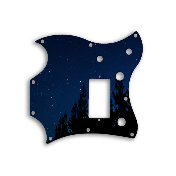 Gibson SG Melody Maker Custom Pickguard Scratchplate NIGHT Design