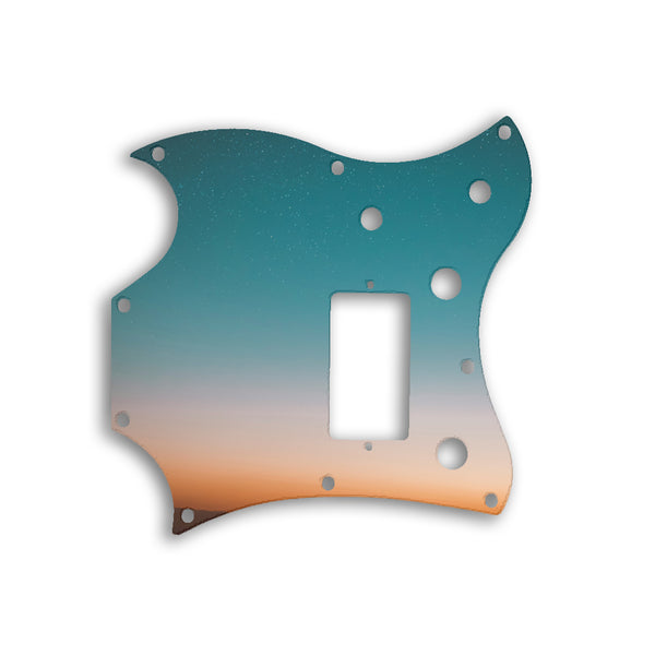 Gibson SG Melody Maker Custom Pickguard Scratchplate NIGHT Design