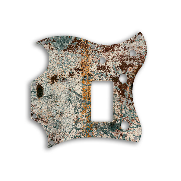 Gibson SG Melody Maker Custom Pickguard Scratchplate Rust Design