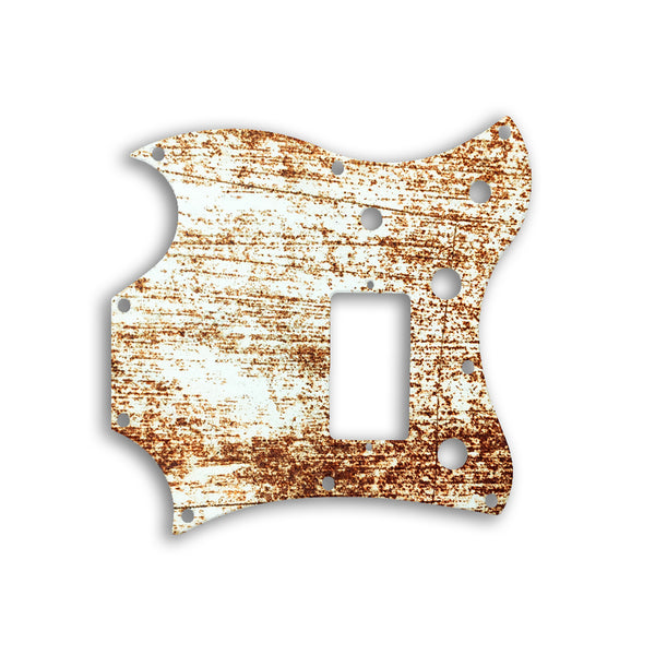 Gibson SG Melody Maker Custom Pickguard Scratchplate Rust Design