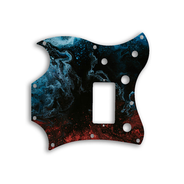 Gibson SG Melody Maker Custom Pickguard Scratchplate SWIRL Design