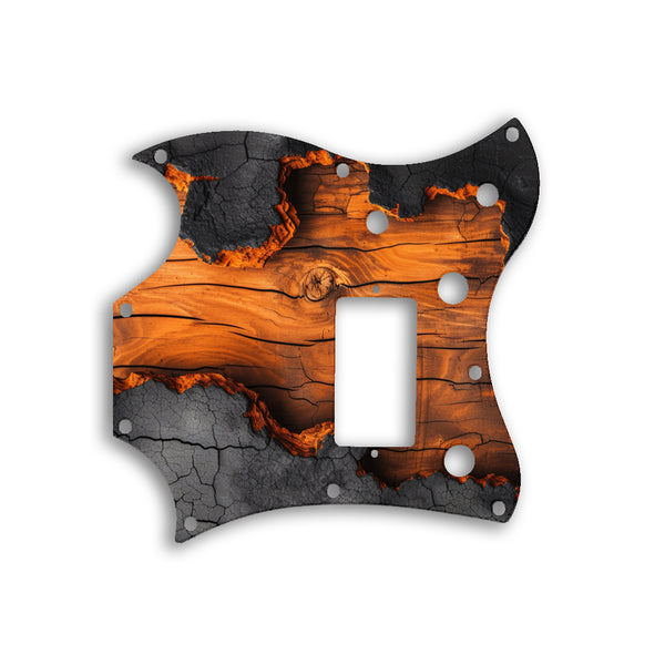 Gibson SG Melody Maker Custom Pickguard Scratchplate Wood Design