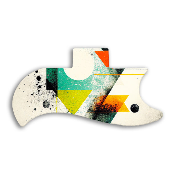 Gibson SG Original 1961-1970 Half Face View Custom Pickguard Scratchplate ABSTRACT Design