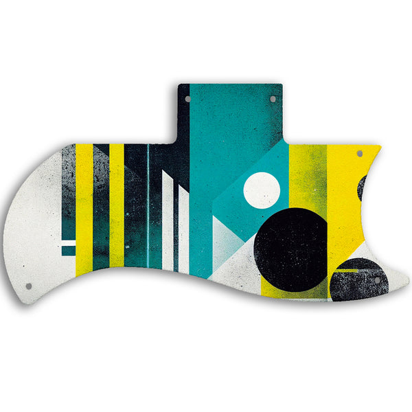 Gibson SG Reissue Half Face Custom Pickguard Scratchplate ABSTRACT Design