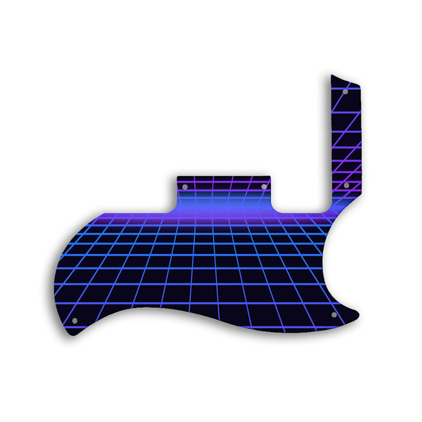 Gibson SG Special And Tribute Custom Pickguard Scratchplate TRON Design