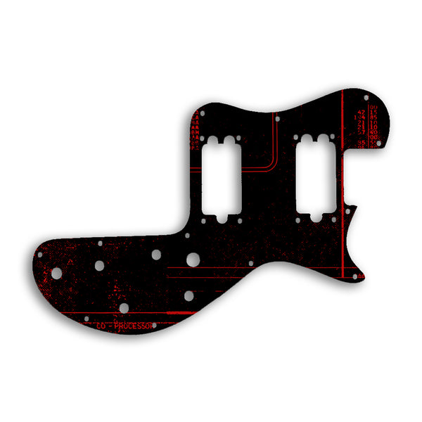 Gibson Sonex Custom Pickguard Scratchplate ABSTRACT Design