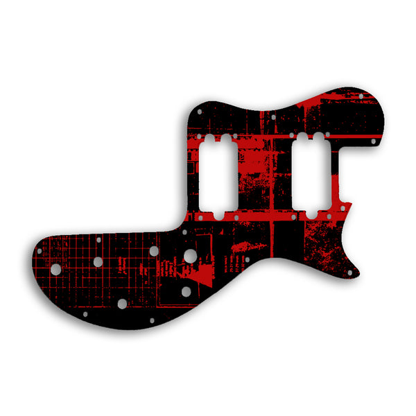 Gibson Sonex Custom Pickguard Scratchplate ABSTRACT Design