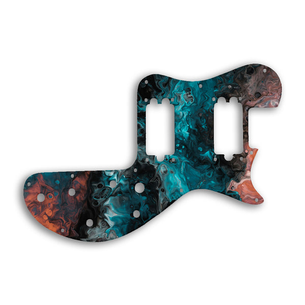 Gibson Sonex Custom Pickguard Scratchplate SWIRL Design