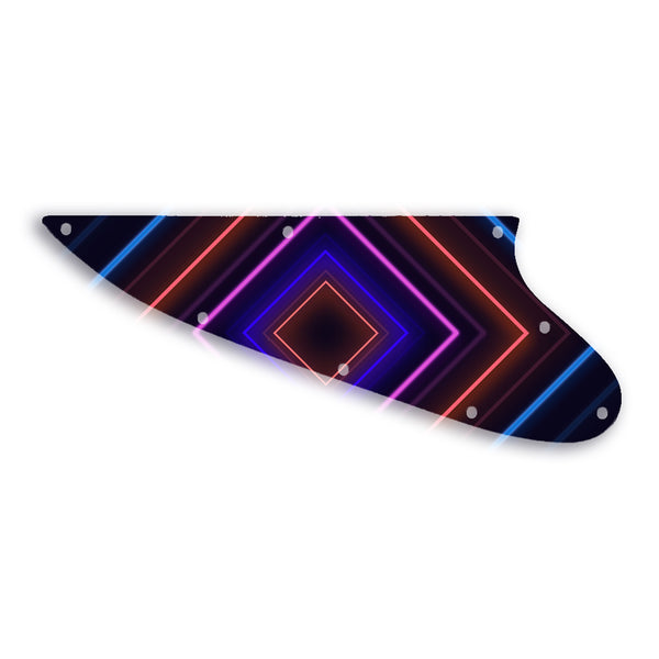 Gibson Thunderbird Custom Pickguard Scratchplate TRON Design