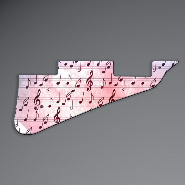 Gibson Gibson Les Paul Pickguard 3 Ply (W/B/W) HH Custom Pickguard Scratchplate Music Design