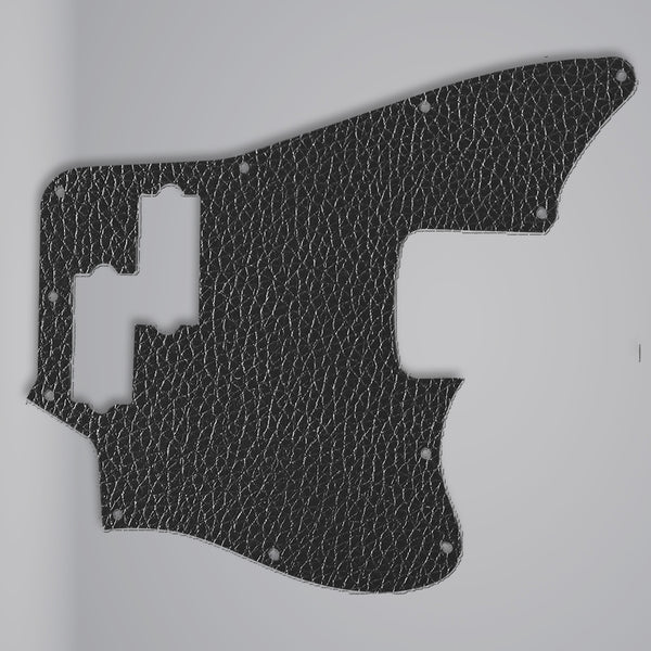 Fender Fender Player Ser Jaguar Bass pickguard 11 or 9 mounting hole 3 Ply(W/B/W) Custom Pickguard Scratchplate Leather Design