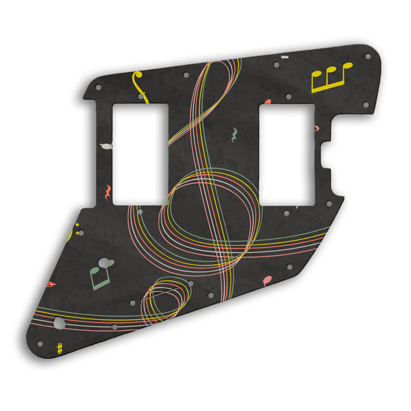 Music Man ALBERT LEE HH Custom Pickguard Scratchplate Music Design