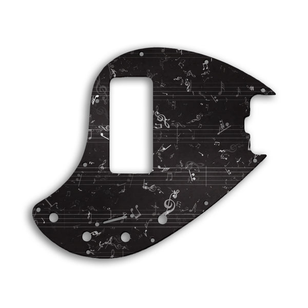 Music Man ERNIE BALL STINGRAY 5 STRING BASS OLD STYLE Custom Pickguard Scratchplate Music Design