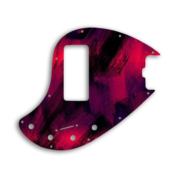 Music Man ERNIE BALL STINGRAY 5 STRING BASS OLD STYLE Custom Pickguard Scratchplate PAINT Design