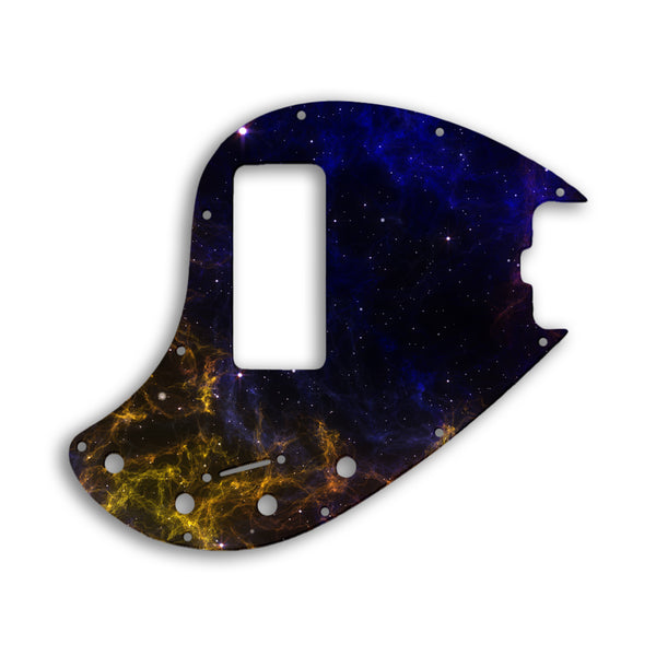 Music Man ERNIE BALL STINGRAY 5 STRING BASS OLD STYLE Custom Pickguard Scratchplate SPACE Design