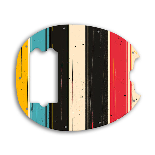 Music Man ERNIE BALL STINGRAY CLASSIC 4 STRING BASS Custom Pickguard Scratchplate RETRO Design