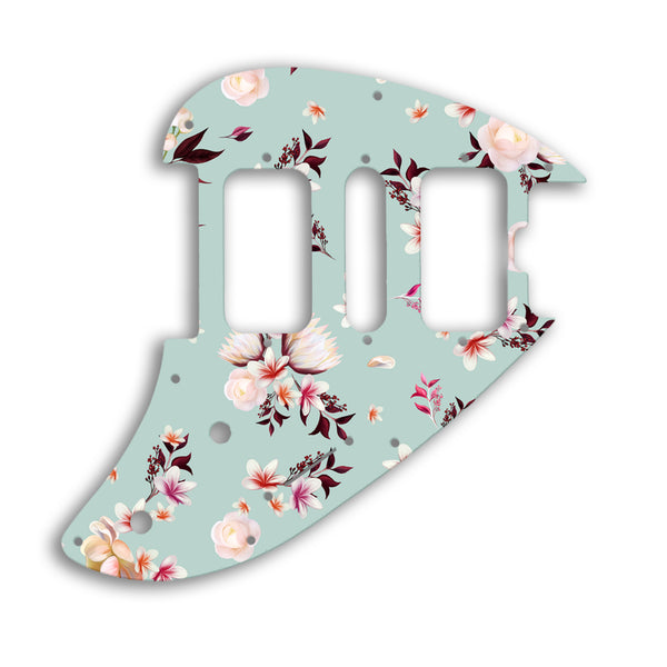 Music Man SILHOUETTE HSH Custom Pickguard Scratchplate FLOWERS Design