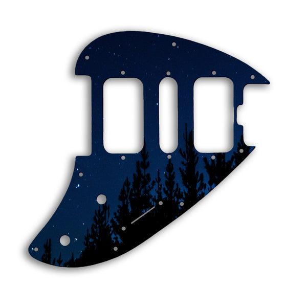 Music Man SILHOUETTE HSH Custom Pickguard Scratchplate NIGHT Design