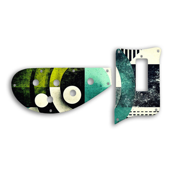 Rickenbacker 4003 BASS Custom Pickguard Scratchplate ABSTRACT Design