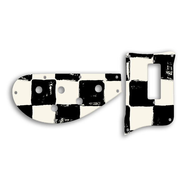 Rickenbacker 4003 BASS Custom Pickguard Scratchplate CHESS Design