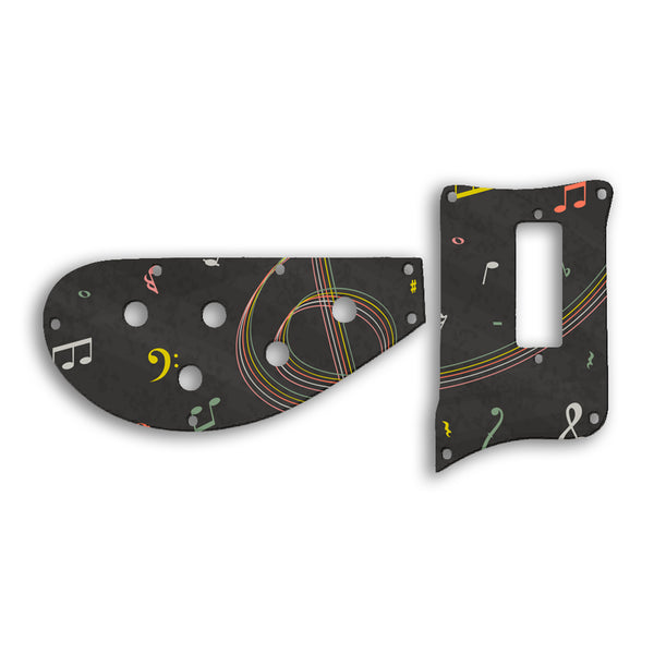 Rickenbacker 4003 BASS Custom Pickguard Scratchplate Music Design